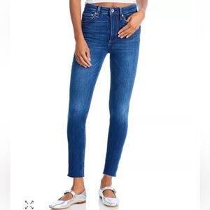 RAG & BONE Mid Rise Skinny Denim Jeans W1502K122Bloo Women’s Size 30